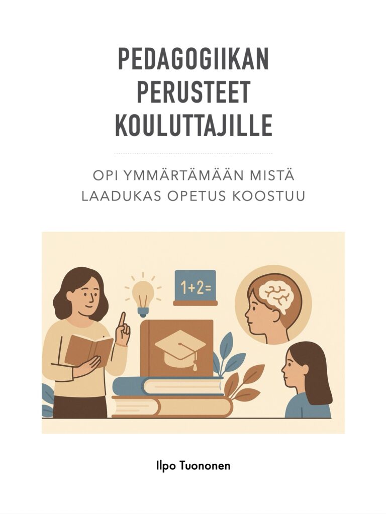Pedagogiikan perusteet kouluttajille – opas