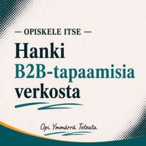 Näin rakennat B2B-tapaamistunnelin tekoälyn avulla - verkkokurssi