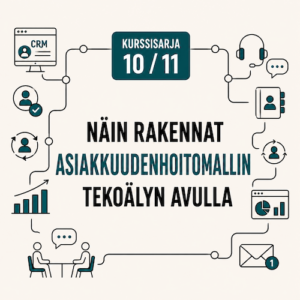 Näin rakennat B2B-asiakkuudenhoitomallin tekoälyn avulla - verkkokurssi