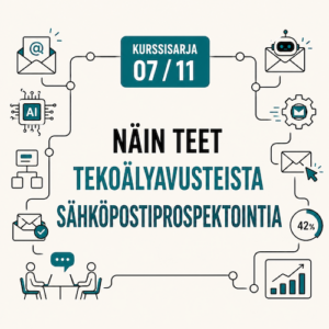 Näin teet tekoälyavusteista sähköpostiprospektointia - verkkokurssi