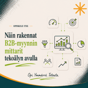 Näin mittaat ja kehität B2B-asiakashankintaasi tekoälyn avulla - verkkokurssi